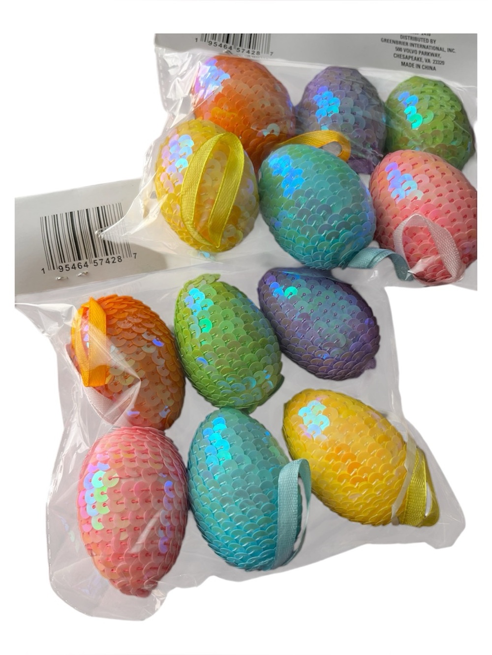 Easter Decor Bundle Bunny Signs Garland Ornaments Spring Decor Set - Picture 8 of 16